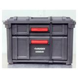 Husky Build-Out 22 in. Modular 2-Drawer Tool Box - Heavy-Duty, Lockable, IP65 Rated