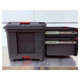 Husky Build-Out 22 in. Modular 2-Drawer Tool Box - Heavy-Duty, Lockable, IP65 Rated