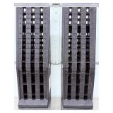 Pair of PITTSBURGH 6500 lb. Capacity Heavy-Duty Portable Polypropylene Vehicle Ramps (Model 63956)