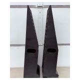 Pair of PITTSBURGH 6500 lb. Capacity Heavy-Duty Portable Polypropylene Vehicle Ramps (Model 63956)