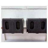 Pair of PITTSBURGH 6500 lb. Capacity Heavy-Duty Portable Polypropylene Vehicle Ramps (Model 63956)