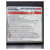 Pair of PITTSBURGH 6500 lb. Capacity Heavy-Duty Portable Polypropylene Vehicle Ramps (Model 63956)