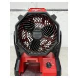 1. Compact 9" Comfort Zone PowrCurve Turbo Fan (Model CZHV101BK)2. Heavy-Duty Industrial High-Velocity Floor Blower Fan (All-Metal Build)3. Milwaukee M18 Cordless/Corded Jobsite Fan (Tool Only, Model 