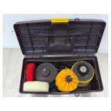 Wente 8-Piece Wood Turning Chisel Set:14 Pc. Aluminum Polishing Kit:Anvil 10-inch Tool Bag: A durable, water-resistant bag with multiple pockets and a full zipper for easy organization and transport o