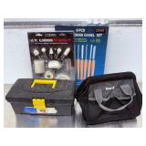 Wente 8-Piece Wood Turning Chisel Set:14 Pc. Aluminum Polishing Kit:Anvil 10-inch Tool Bag: A durable, water-resistant bag with multiple pockets and a full zipper for easy organization and transport o