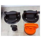 Professional-Grade Vacuum Suction Cup Lifters (Set of 4)