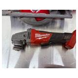 Large Lot: 6 Power Tools - Milwaukee M18/M12 & Black & Decker Circular Saws, Grinders, Multi-Tool.