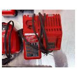 Massive Milwaukee M12 M18 Lot: Multi-Voltage Chargers, M18 TOP-OFF 175W Power Supply & Tool Organizers