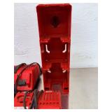 Massive Milwaukee M12 M18 Lot: Multi-Voltage Chargers, M18 TOP-OFF 175W Power Supply & Tool Organizers