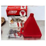 Home Improvement Tool Bundle: Wal-Board Texture Gun, Husky LED Work Light, and 2-in-1 Nailer/Stapler