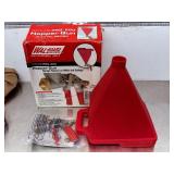 Home Improvement Tool Bundle: Wal-Board Texture Gun, Husky LED Work Light, and 2-in-1 Nailer/Stapler