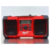 Milwaukee M18 Jobsite Radio (Model 2890-20/M18JSR-0) - Rugged AM/FM & AUX