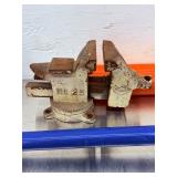 Bon 3-Pin Rebar Bender                   Vintage Bench Vise:                           Hydraulic Bottle Jack   Demolition Bars/Bits: