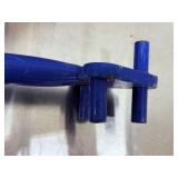 Bon 3-Pin Rebar Bender                   Vintage Bench Vise:                           Hydraulic Bottle Jack   Demolition Bars/Bits: