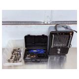 Workshop Utility Bundle: Comfort Zone Heater, WEN Rotary Tool, & T-Slot Clamps
