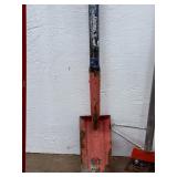 Contractor Tool Lot: 8-Piece Assortment of Shovels, Levels, Rakes, Brooms, and Scrapers