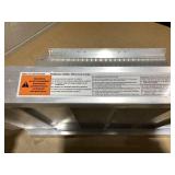 HOMCOM Textured Aluminum Portable Wheelchair Ramp for Home, Steps, Doorways, Foldable Handicap Ramp 2