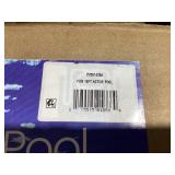 Funsicle 14ft Wide 33" Tall Activity Above Ground Metal Frame Swimming Pool, Includes SkimmerPlus Pump, Round, Age 6 & up