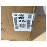 GE 1.6 Cu. Ft. Over-the-Range Microwave Oven Model #: JVM3160DFWW (Transit Damage. Missing Plate & Rotating Ring)