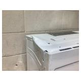 GE 1.6 Cu. Ft. Over-the-Range Microwave Oven Model #: JVM3160DFWW (Transit Damage. Missing Plate & Rotating Ring)