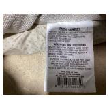 Boots & Barkley Neutral 4-Sided Bolster Dog Bed - Cream - L 36 Inches (L), 8 Inches (H) x 24 Inches (W) (Slightly Dusty)