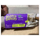 Boots & Barkley Neutral 4-Sided Bolster Dog Bed - Cream - L 36 Inches (L), 8 Inches (H) x 24 Inches (W)