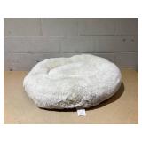 Boots & Barkley Donut Bolster Dog Bed - Boots & Barkley - Cream - L 36 Inches (L), 8 Inches (H) x 29 Inches (W)