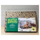 Boots & Barkley Wire Collapsible Dog Crate - L - Black 36 Inches (L), 25 Inches (H) x 23 Inches (W)