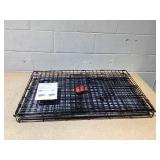 Boots & Barkley Wire Collapsible Dog Crate - L - Black 36 Inches (L), 25 Inches (H) x 23 Inches (W)
