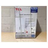 TCL 4,500 Sq. Ft. Smart Dehumidifier, Energy Star, 50 Pints Per Day, Moisture & Humidity Absorber for Bedroom, Bathroom, Basement & Other Rooms, Works with Alexa/Google Assistant Model H50D44W