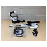 HART 40-Volt Cordless 12-inch String Trimmer and Leaf Blower Combo (No Battery, Only Charger)