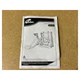 Qaba 4 in 1 Toddler Swing and Slide Set, Kids Slide for Aged 1.5-3 with Climber, Ultra-Safety, Basketball Hoop, Baby Playground Set, Fun Indoor/Outdoor Playset Exercise Toy (Missing Hardware)