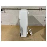 DREO 1500W Smart Wall Mount Ceramic Heater, Furnace, w/Remote 30° Oscillation, Adj Thermostat, Remote, Bedroom, Office, White Model 517S