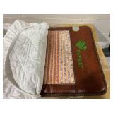 PHYMAT Far Infrared Heating Pad for Back - Infrared Mat Full Body - Amethyst Mat - Bio Crystal Mat - 5 Color Natural Gemstones Heating Pad with Overheat Protection and Auto Off Function(67"x27")