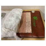 PHYMAT Far Infrared Heating Pad for Back - Infrared Mat Full Body - Amethyst Mat - Bio Crystal Mat - 5 Color Natural Gemstones Heating Pad with Overheat Protection and Auto Off Function(67"x27")