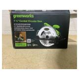 Greenworks 13-Amp 7-1/4-in Corded Circular Saw (Needs To Be Recentered)