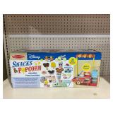 Melissa & Doug Disney Snacks & Popcorn Wooden Pretend Play Food Counter  33pc: Mickey Mouse Kitchen Accessories