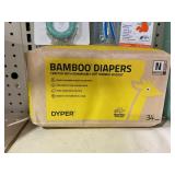LOT OF Baby Essentials (Bamboo Diapers Are Size N)