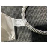 CHARRIOL Unisex Celtic Two-Tone Cable Bangle Bracelet M: 6 2/5 inches