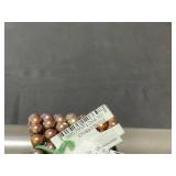 Belle de Mer 7-Pc. Set Dyed Chocolate Cultured Freshwater Baroque Pearl (6-7mm) Stretch Bracelets