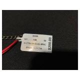 MCYS Red Cord Bracelet with Diamond .16 CTTW DIA and Gold Accents Adjustable Bracelet