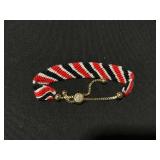 Disney MCYS Minnie Mouse Woven Friendship Bracelet Adjustable