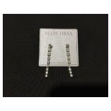 Marchesa Cubic Zirconia Drop Earrings