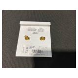 kate spade new york Gold-Tone Stone Heart Stud Earrings
