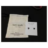 kate spade new york Gold-Tone Stone Heart Stud Earrings