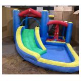 Costway Inflatable Kids Water Slide Outdoor Indoor Slide Bounce Castle Bounce House (Used, Missing Inflatable Blower)