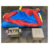 Costway 7-in-1 Kids Inflatable Bounce House with Ocean Balls and 480W Blower (Used)