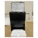 DEEBOT X2 OMNI Black Square Robot Vacuum With Mop (LiDAR, Auto-Empty, Pet-friendly)