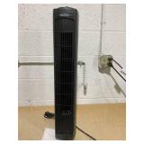 Holmes 29" Manual Tower Oscillating Fan with Clean Breeze