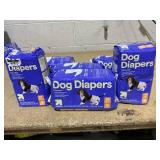LOT OF 6 Up&Up Dog Diapers - 18ct Per Pack Size XS